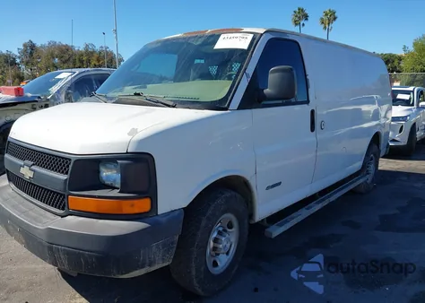 2005 Chevrolet Express из США, поврежденный, VIN 1GCGG25V051157894